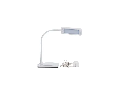 Bureaulamp MAUL Pearly LED voet dimbaar colour vario Wit