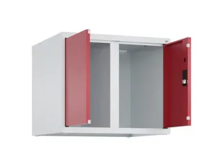 opzetkast,v. locker,2vak.,vak B 300mm,HxBxD 500x600x500mm,vleugeldeur - 2