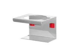 Abax Ronde Bekerhouder Voor Geperforeerde Platen D 70mm B 100mm