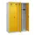locker voor scheiding van kleding,HxBxD 1850x1200x500mm,4vak