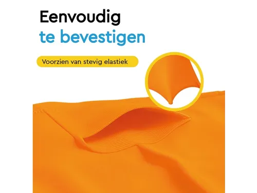 Tafelrok BRASQ voor statafel 80cm oranje