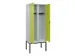 locker voor scheiding van kleding,HxBxD 2120x800x500mm,2vak