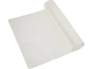 Vuilniszak 20 micron 60x80x 0.02 cm 60L Transparant HDPE 20x rol 20st - 3