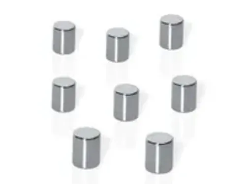 OUTLET magneten Be!board 8 stuks rond 8mm Zilver