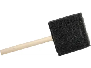 Foambrush Conda 1 25 mm 12 stuks hout - 1