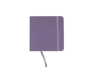 Schetsboek Kangaro 12x12cm heather purple PU HC 80 vel 140gr roomwit m - 4
