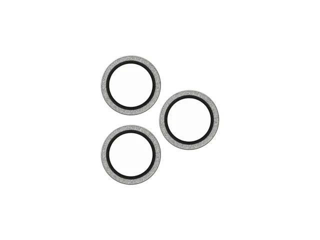 PanzerGlass SAFE. by Camera Lens Protector Glitter Silver iPhone 16