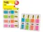 Indextabs 3M Post-it 6834 11.9mmx43.1mm helder 3+1 gratis assorti
