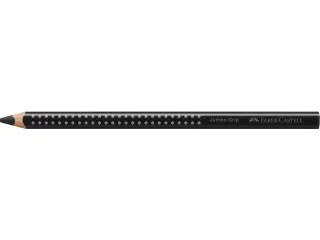 Kleurpotlood Faber-Castell Jumbo Grip 99 zwart - 2