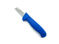 BST 2.5'' Groente productiemes detecteerbaar met ophangoog blauw