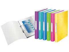 Wow Ringmap Uit Pp A4 2 Rings O-mech 25mm Assorti Kleuren