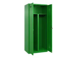 PBM-locker,HxBxD 1850x800x500mm,2vak,vak B 400mm,draaigrendel