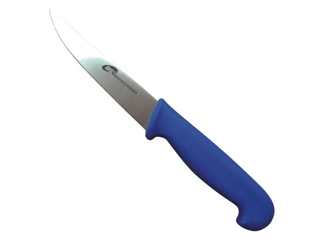 BST 3.5 inch Groente productiemes standaard lemmet rood 10 stuks