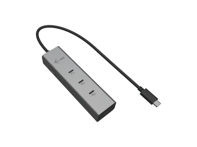 USB-C Charging Metal HUB 5port with USB-C video 8K + Power Delivery 85