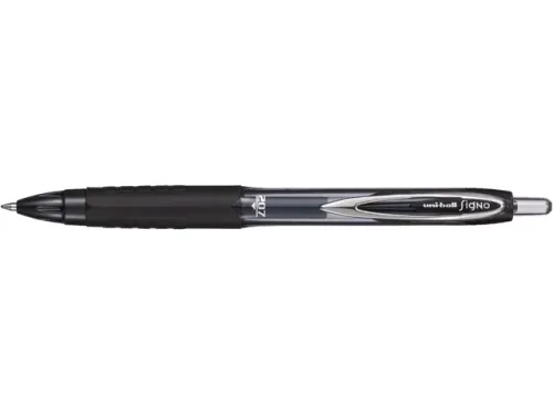 Gelschrijver Uni-ball Signo eco 207E 0.7mm M zwart