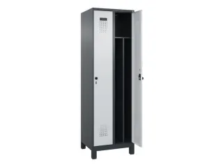 locker voor scheiding van kleding,HxBxD 1950x600x500mm,2vak - 1
