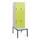 Dubbeldekse dekenkist,HxBxD 1950x600x815mm,2x2vak.,vak B 300mm