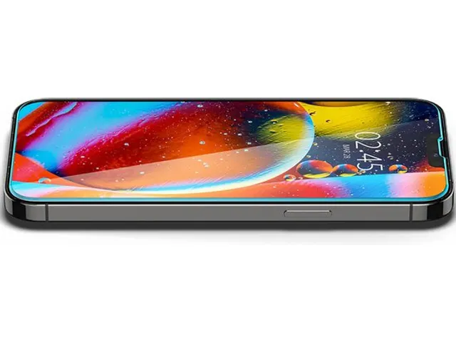 Spigen iPhone 13 Pro Max Glas.tR EZ Fit Privacy screenprotector 2x