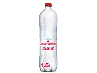 Chaudfontaine bruisend natuurlijk mineraalwater rood petles 1500ml - 1
