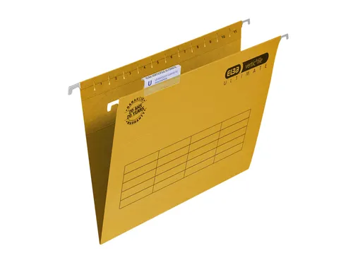 Hangmap Elba Verticfile Ultimate A4 V-bodem geel