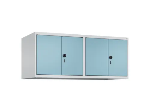 opzetkast,v. locker voor scheiding van kleding,4vak.,vak B 300mm