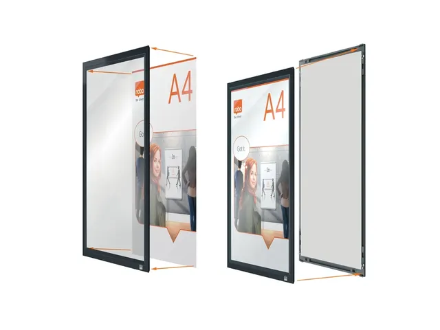 Kliklijst Nobo Impression Pro A4 zwart