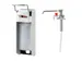 Distributeur savon & désinfectant à levier Aluminium 500ml
