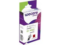 Tape D1 Wecare 45017 12mm zw/rood