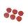 #*Magneten Millex 25mm rood set a 6 st.
