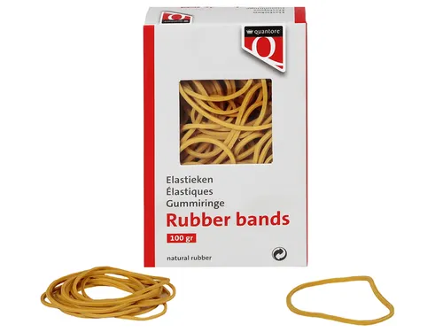 Elastiek Quantore 22 100x1,5x1mm 100gram