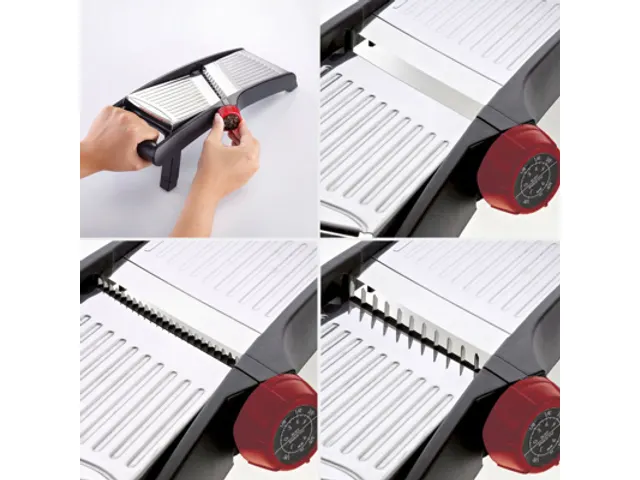 Westmark Mandoline Groentesnijder VARIO 18/10 RVS met kunststof