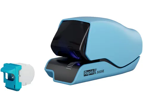 agrafeuse électrique Supreme 5025E, bleu
