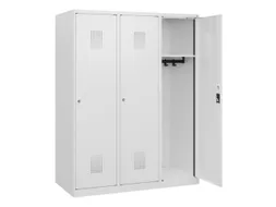 schoollocker,HxBxD 1530x1200x500mm,3vak,vak B 400mm,cil.-slot