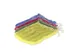 Filet de lavage Polifix pour chiffons de travail 50x40cm Jaune