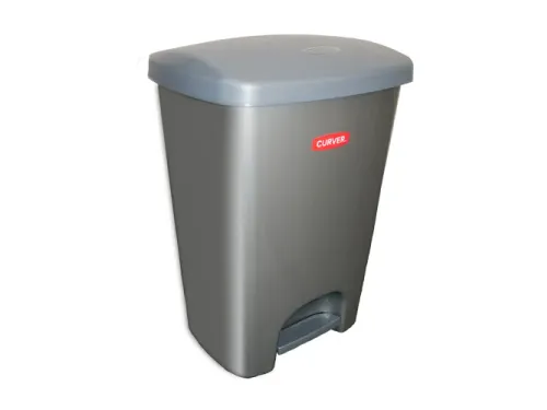 Pedaalemmer 40 liter Grijs