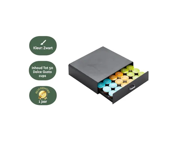 Koffiecapsulehouder Dolce Gusto met lade CD200