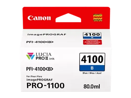 6786C001 Canon PFI4100B IPF inkt blauw