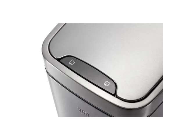 Stijlvolle Afvalbak EcoSmart Sensor Bin 6 Liter Mat RVS