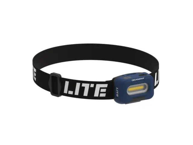 hoofdlamp,COB-led,15-150lumen,hoofdband,sensor,straalhoek 120/100 °