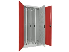 verticale kast cil.slot HxBxD 1950x1000x600mm RAL7035 front RAL3000