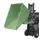 Kiepbak voor spaanders,HxLxB 1095x1720x1070mm,1,2m³,draagverm. 1500kg