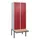 locker voor scheiding van kleding,HxBxD 2120x800x815mm,2vak