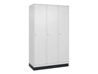 locker voor scheiding van kleding,HxBxD 1950x1200x500mm,3vak - 1