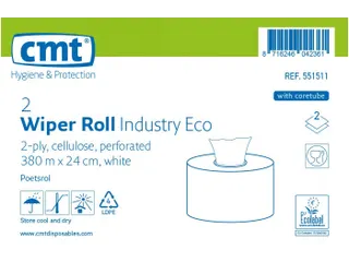 Poetsrol Industrie Geperforeerd Eco Cel 2-laags 2 Rol - 2