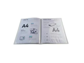 Showalbum Chromaline PP 40 tas A4 Transparant - 3