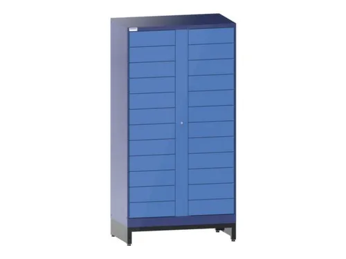 elektro-vakkenkast,HxBxD 1970x1000x580mm,aansluitkabel,E-vergrendeling