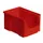 Zichtbak Hxbxd 125x145x230/196mm Pe Rood