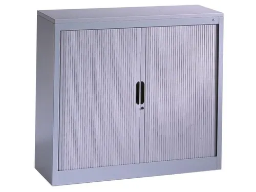 Roldeurkast Hxbxd 1030X1000X420Mm 2Legborden Ral7035