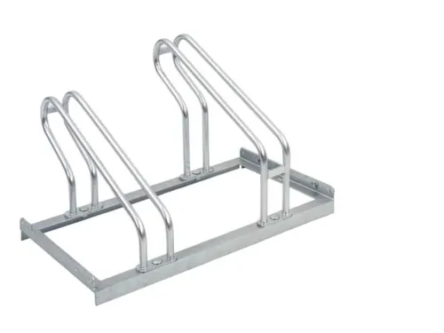 Fiets-beugelrek L 700mm 2plaatsen Enkelzijdig Schroefbaar