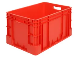 Stapelkrat Pp Hxlxb 320X600X400Mm 60L Rood